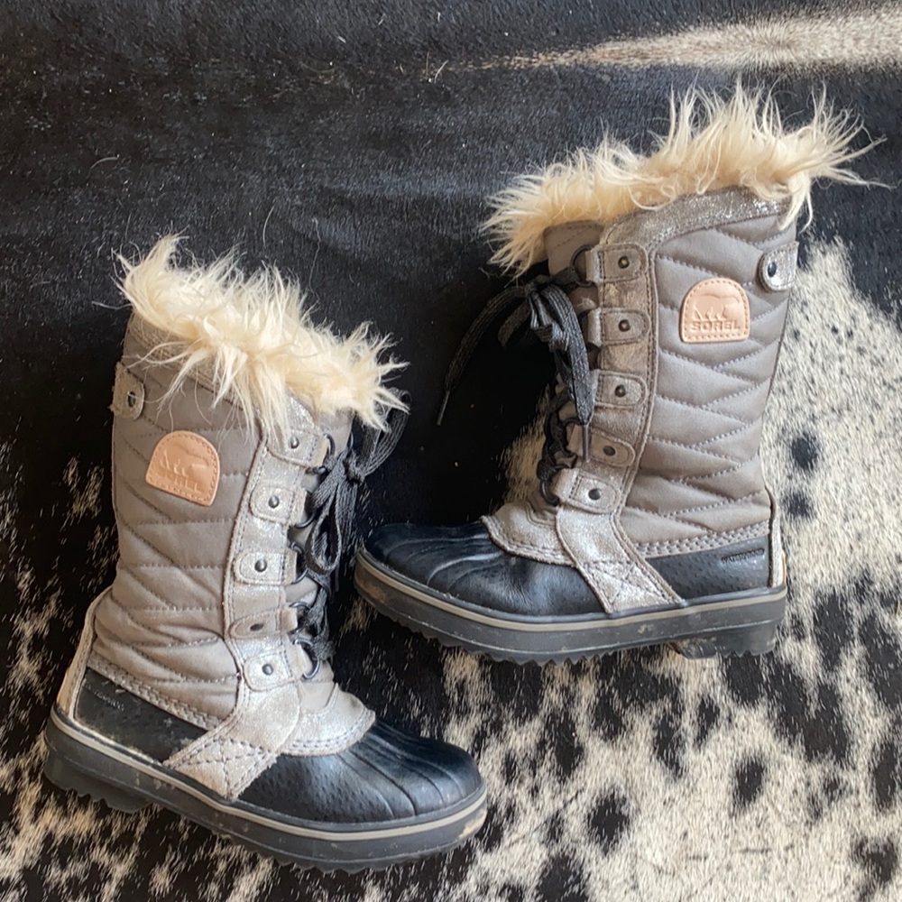 SOREL Tofino II Winter Snow Boots Faux Fur Cuff